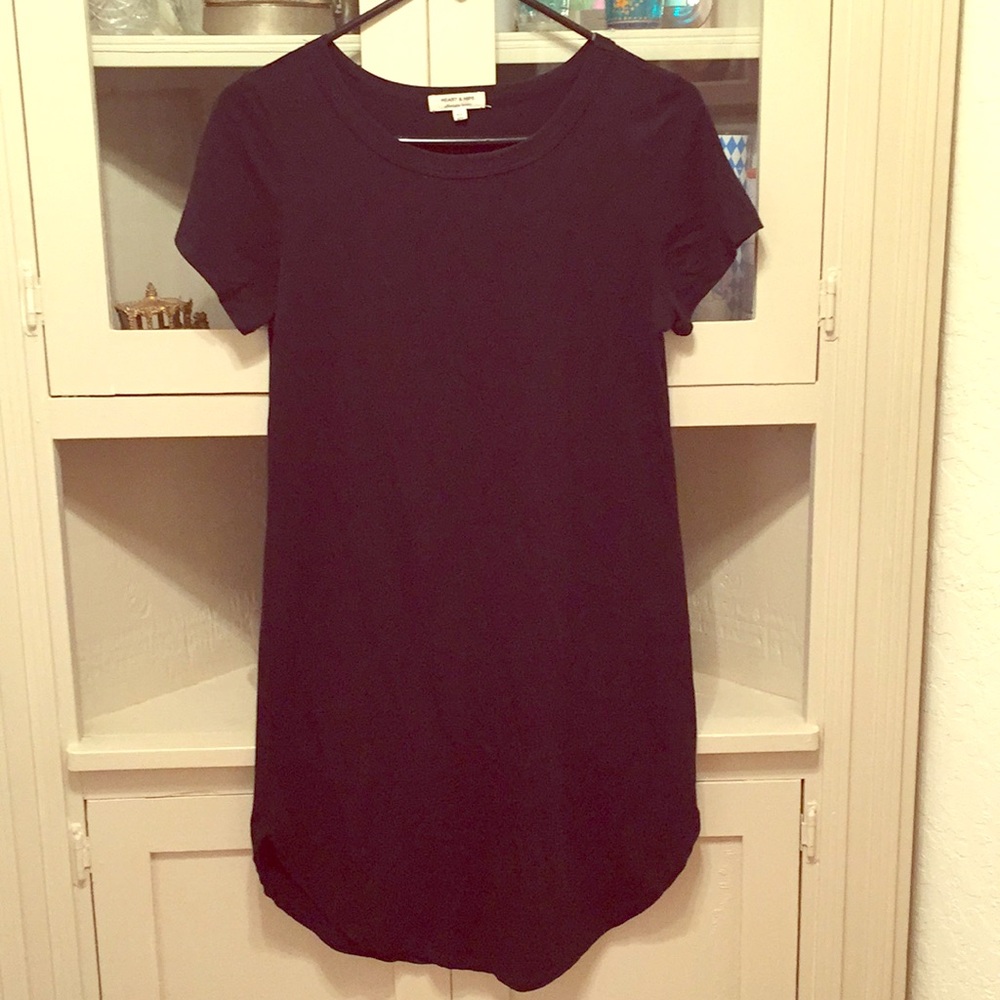 Cute knee length stretchy dress